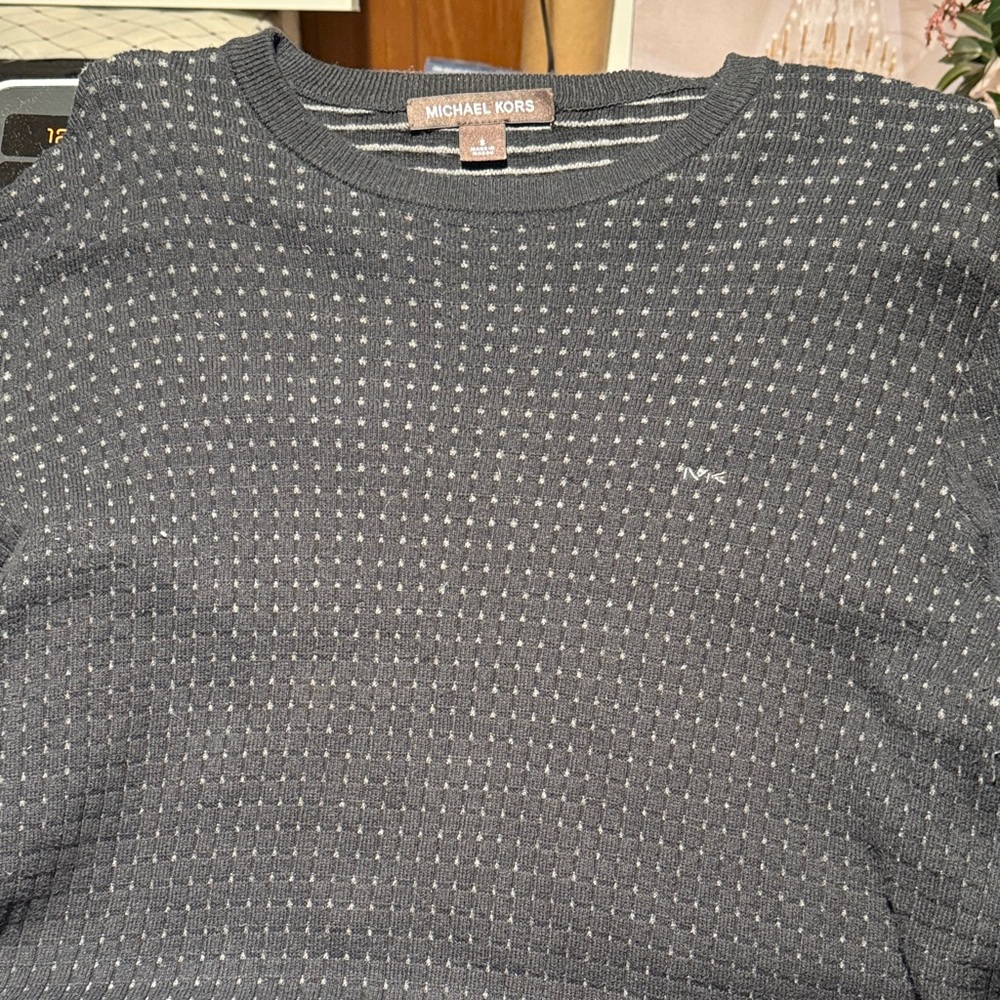Michael Kors Charcoal Crewneck Sweater